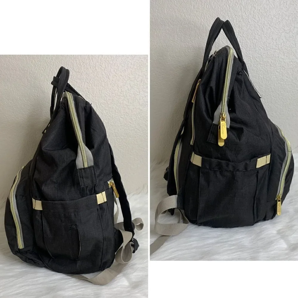Maydolly Baby Girl or Boy Waterproof Travel Diaper Backpack Bag
